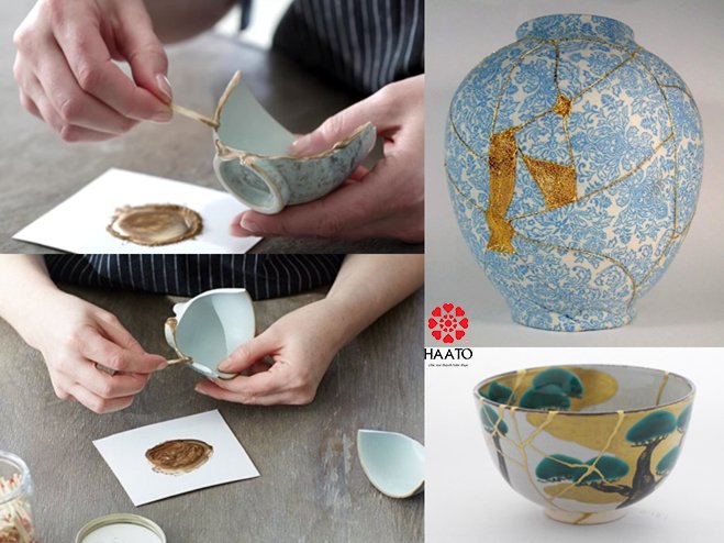 KINTSUGI – NGHỆ THUẬT VÁ GỐM BẰNG VÀNG