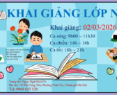 KHAI GIẢNG KHÓA HỌC TIẾNG NHẬT N5 NGÀY 02 THÁNG 03 NĂM 2026