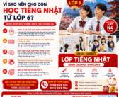 VÌ SAO NÊN CHO CON HỌC TIẾNG NHẬT TỪ LỚP 6? – BƯỚC KHỞI ĐẦU THÔNG MINH CHO TƯƠNG LAI
