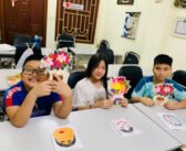 HÌNH ẢNH BÁO CÁO CUỐI KHOÁ TIẾNG NHẬT LỚP 3 TẠI TRUNG TÂM NGOẠI NGỮ HAATO