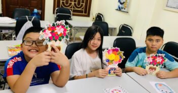 HÌNH ẢNH BÁO CÁO CUỐI KHOÁ TIẾNG NHẬT LỚP 3 TẠI TRUNG TÂM NGOẠI NGỮ HAATO